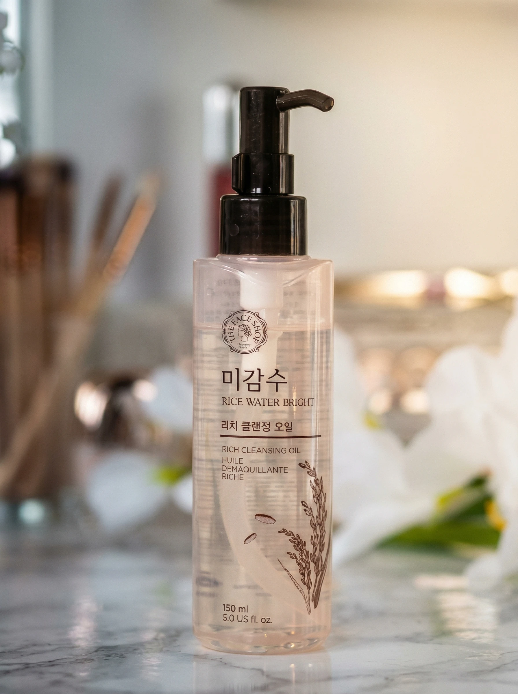 The Face Shop Rice Water Bright Cleansing Oil-Light-  150ml